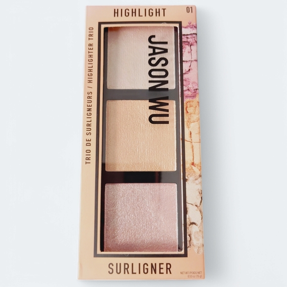 Jason Wu Highlighter Palette Trio - Silver, Cream, Purple - Picture 4 of 5